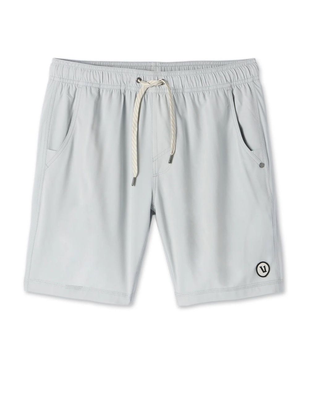 Vuori Kore Short Lined 7" SZ L in Sky Grey - Picture 4 of 8